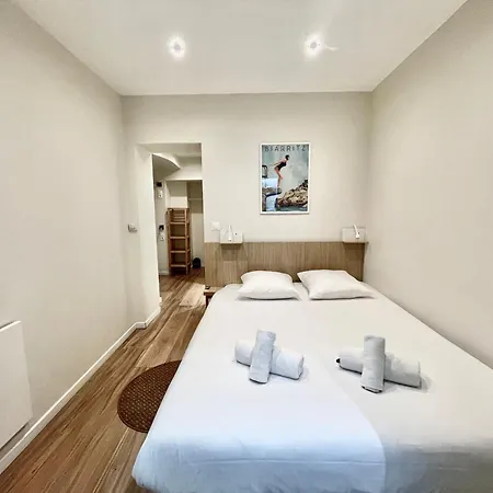 Apartamento Magnifique Avec Terrasse, Parking Et Vue Sur L'océan Pour 5 Biarriz